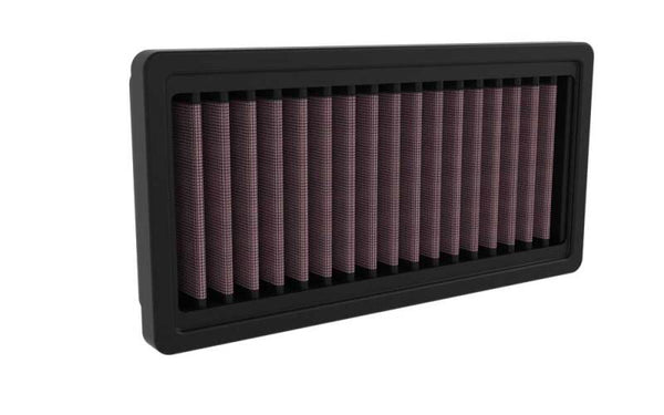 K&N 21-23 Ducati Monster Plus 937 Replacement Air Filter - DU-9321 for 2021-2023 Ducati Monster+ - front view
