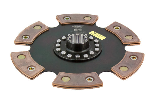ACT 1970 Mercury Cougar 6 Pad Rigid Race Disc - 6250019 for 1964-1977 Mercury Comet - front view