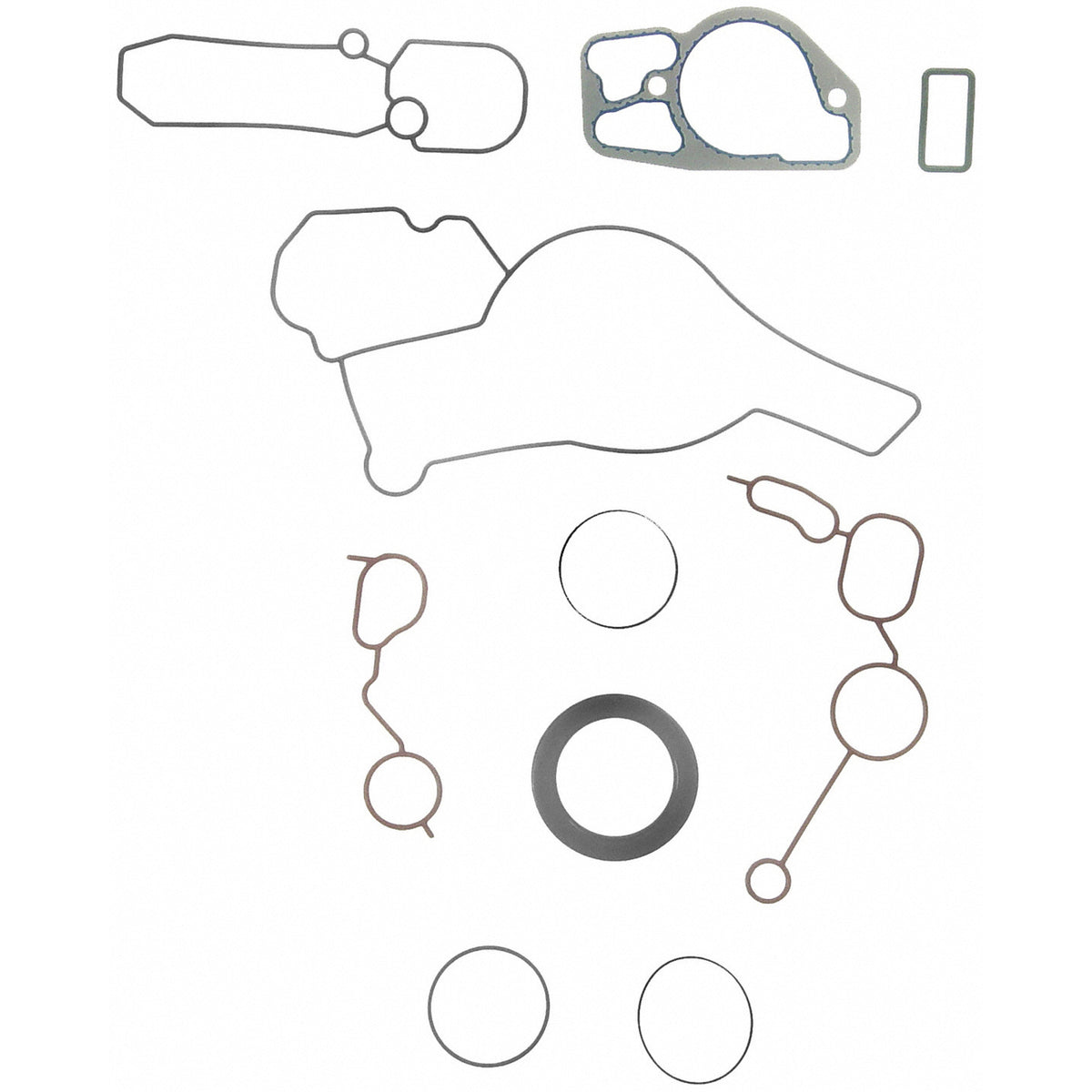 Fel-Pro Ford F-350 Super Duty TCS 45017 Engine Timing Cover Gasket Set - TCS45017 for 1996-1999 Ford F-350 - front view