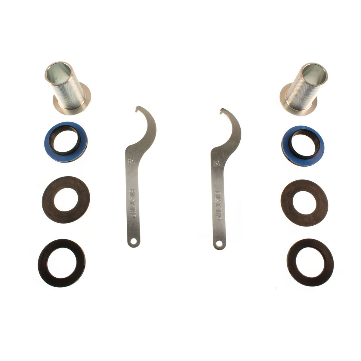 Bilstein B16 2005 Volkswagen Jetta 2.5 Front and Rear Performance Suspension System - 48-135245