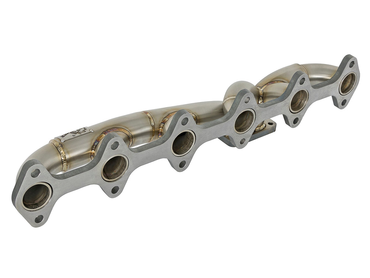 aFe Twisted Steel Header w/ Turbo Manifold 03-07 Dodge Diesel L6-5.9L - 48-32017