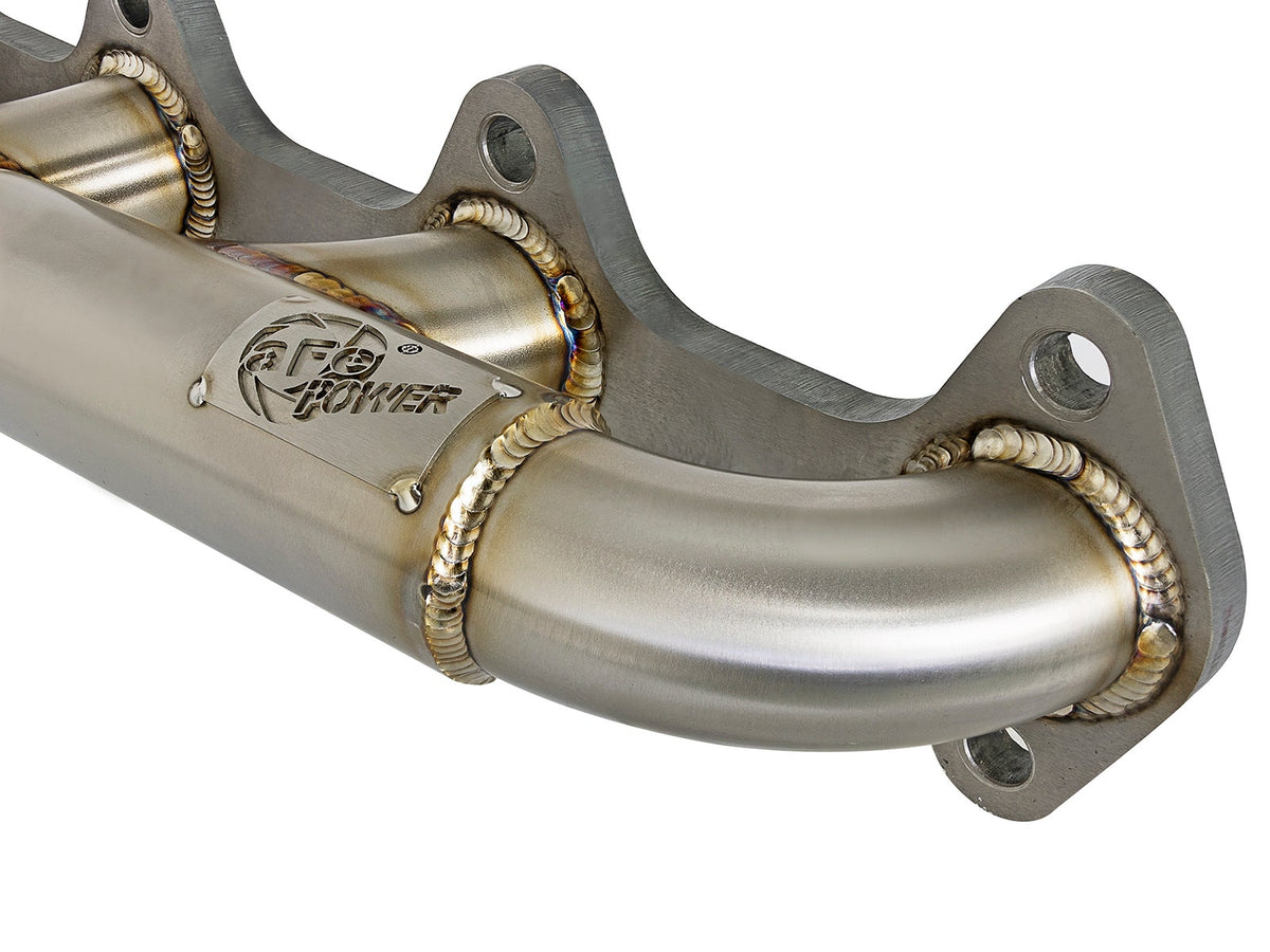 aFe Twisted Steel Header w/ Turbo Manifold 03-07 Dodge Diesel L6-5.9L - 48-32017