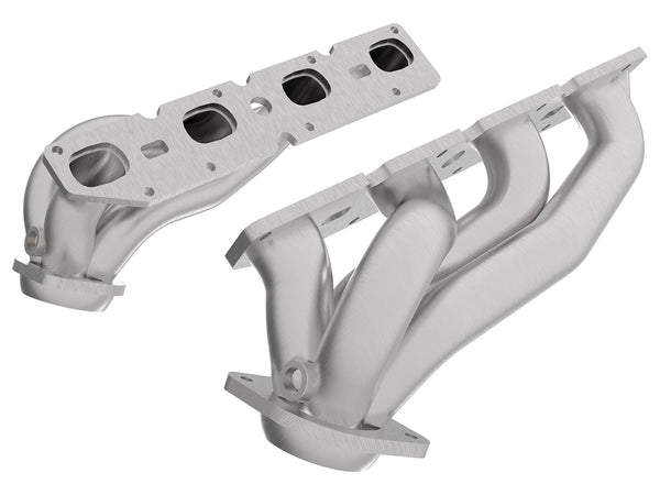 aFe Power Twisted Steel 304SS Shorty Header 09-18 Dodge Challenger / Charger V8-5.7L - 48-32021