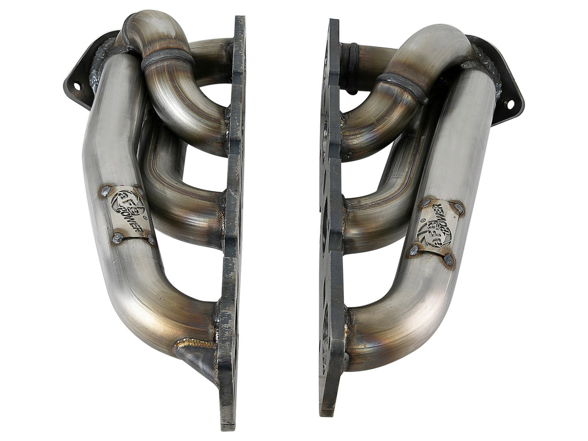 aFe Power Twisted Steel 304SS Shorty Header 09-18 Dodge Challenger / Charger V8-5.7L - 48-32021