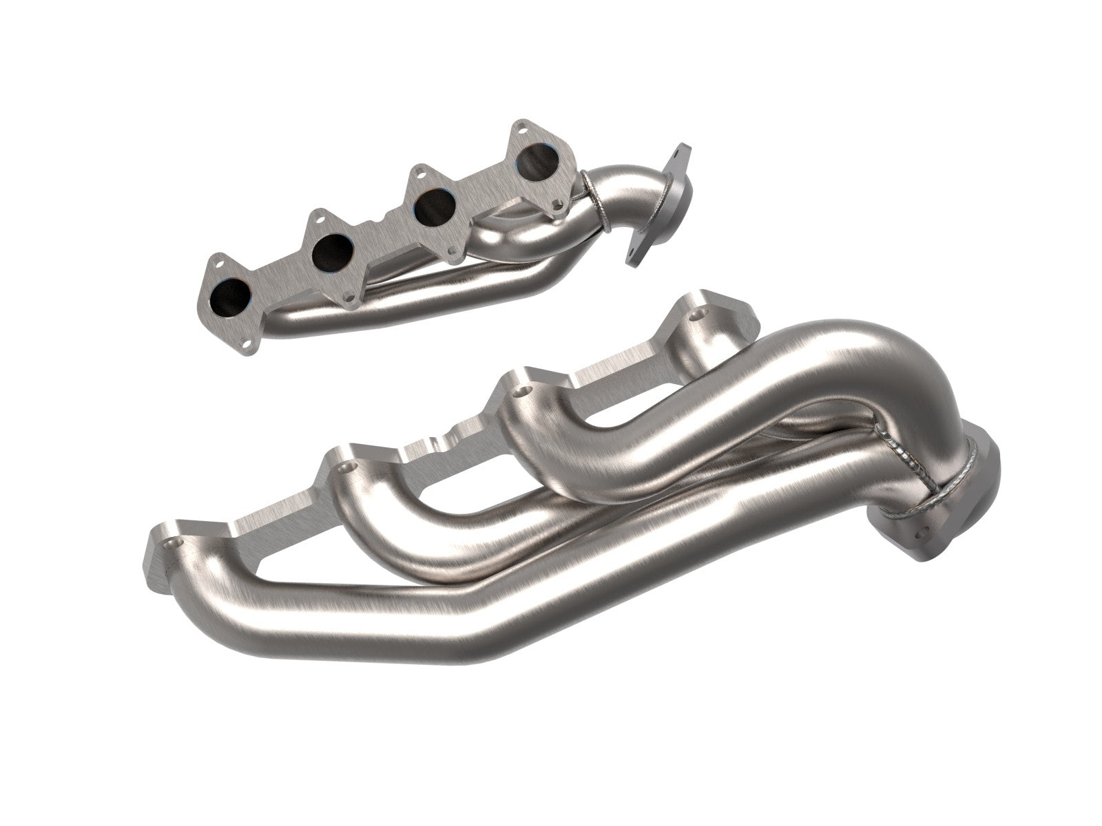 aFe Twisted Steel 409SS Shorty Header 04-10 Ford F-150 V8-5.4L - 48-43032