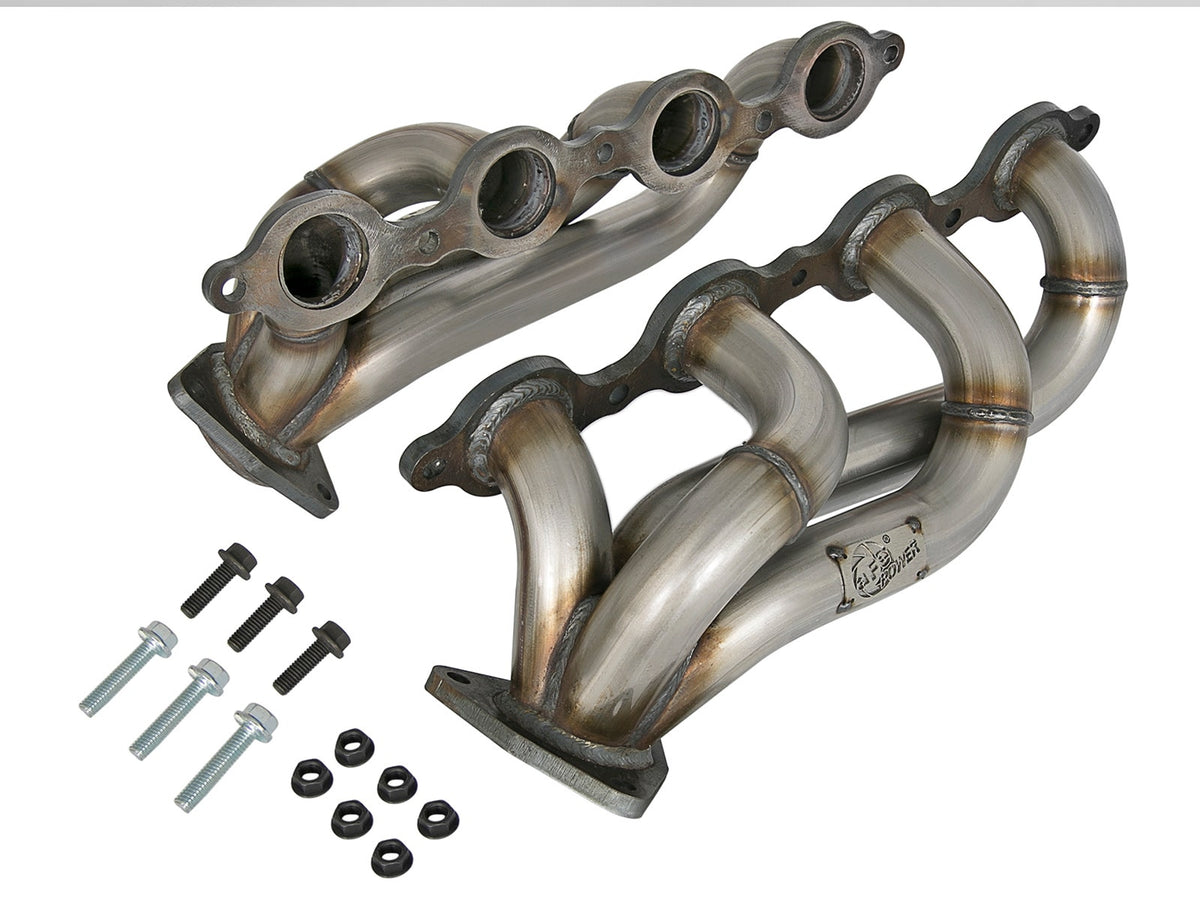 aFe Twisted Steel Headers 14-15 GM Silverado/Sierra 1500 V8 5.3L6.2L - 48-44003