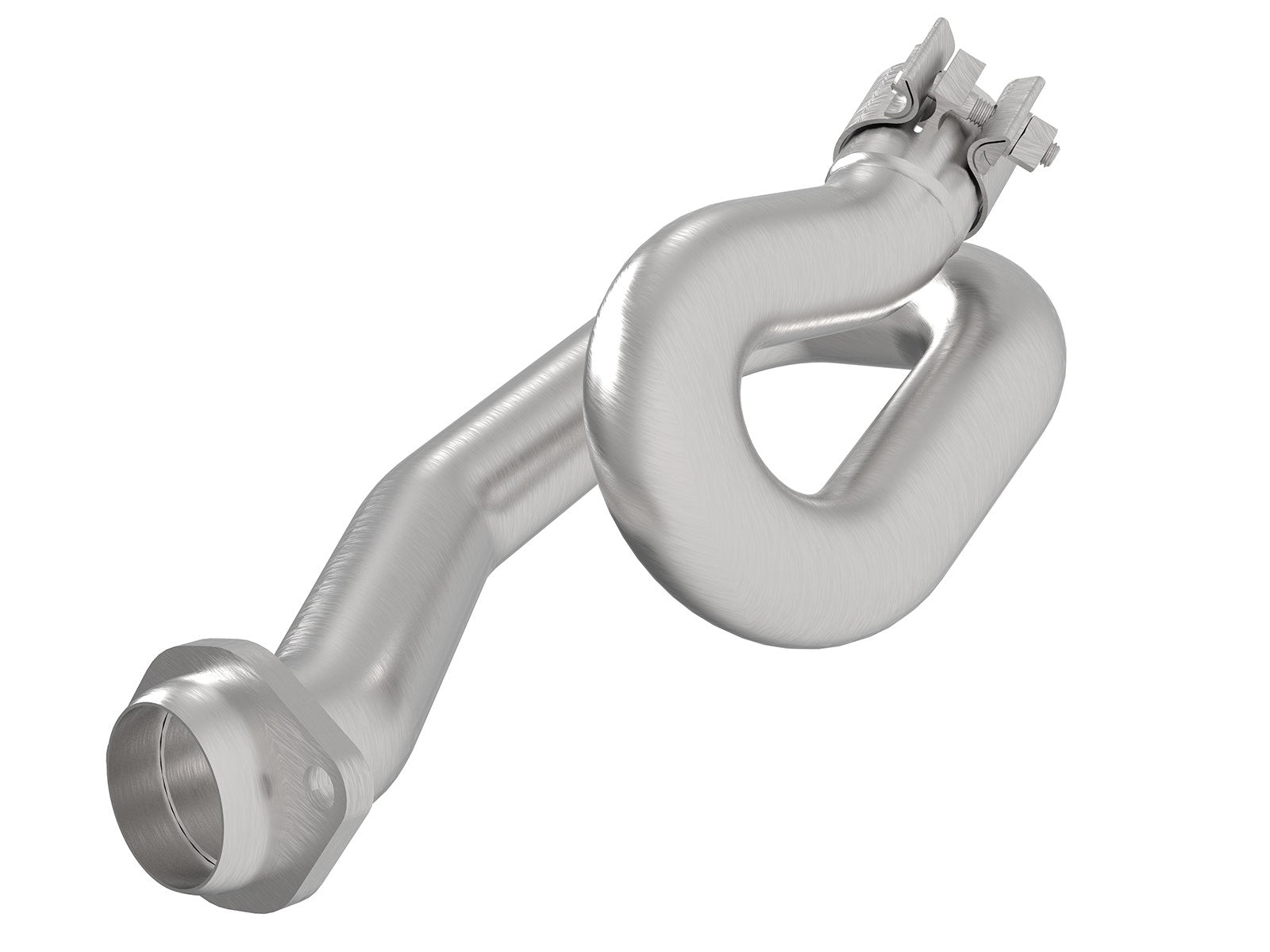 aFe POWER Twisted Steel Loop Relocation Pipe 2018 Jeep Wrangler (JL) V6-3.6L - 48-48027