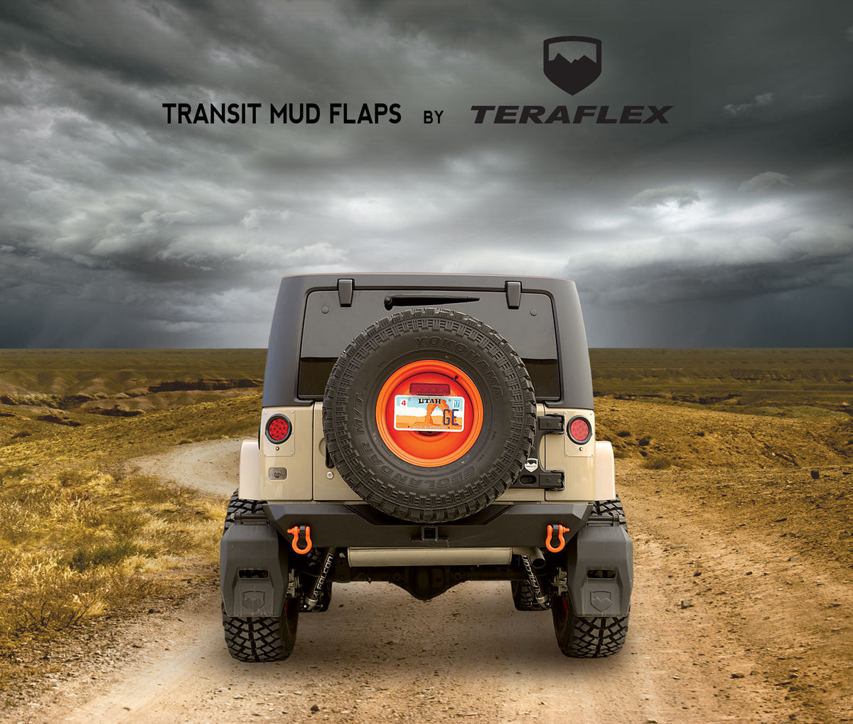 Teraflex JK Transit Mud Flap Kit