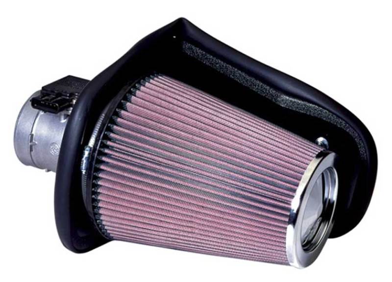 K&N 03-04 Ford Mustang SVT Cobra V8-4.6L DOHC S/C Performance Intake Kit - 57-2545 for 2003-2004 Ford Mustang - front view