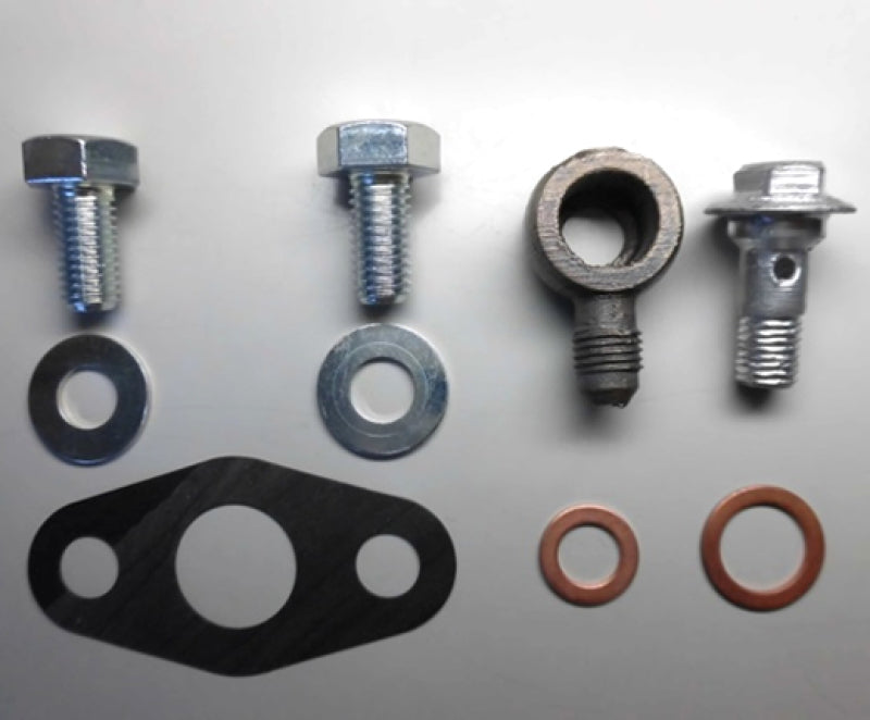 HKS Oil Parts Kit for GTIII-5R/4R Oil Piping (Required to Replace T51R/TO4Z to GTIII-5R/GTIII-4R) - 14008-AK008