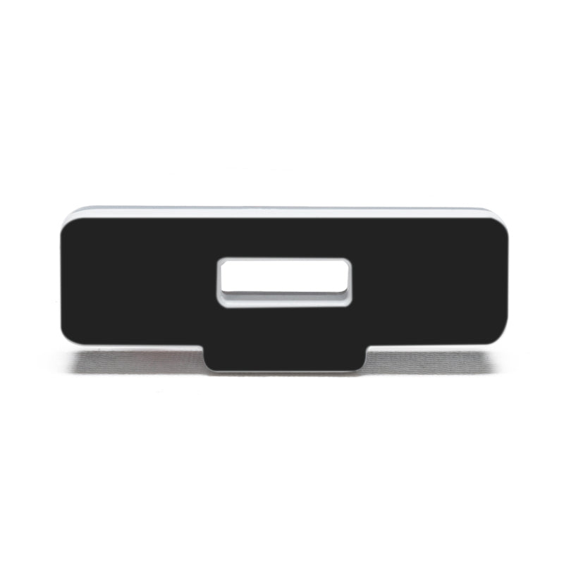 ORACLE Lighting Universal Illuminated LED Letter Badges - Matte Blk Surface Finish - Q SEE WARRANTY - 3141-Q-001