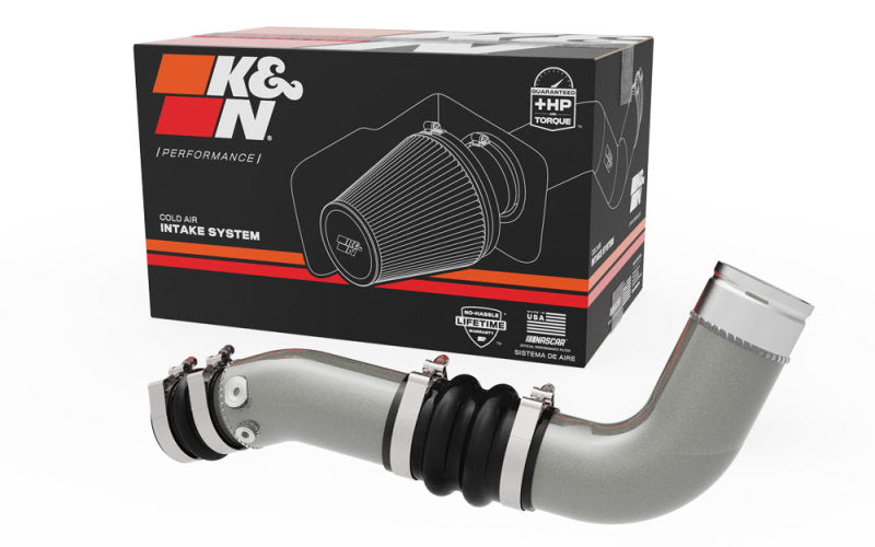 K&amp;N 17-19 Chevrolet 2500/3500 V8-6.6L TD Charge Pipe - 77-1000KC