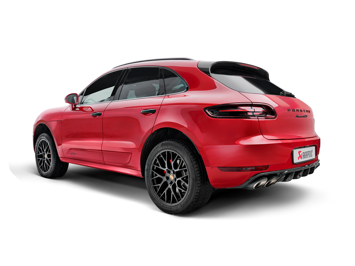 Akrapovic 2014 Porsche Macan Turbo (95B) Evolution Line Cat Back (Titanium) w/ Titanium Tips - S-PO/TI/7H