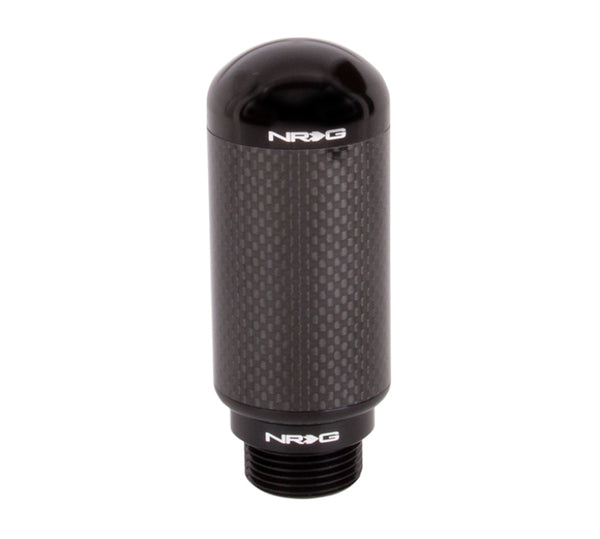 NRG Stealth Adjustable Shift Knob (M10X1.25) Nissan/ Mazda / Toyota - Carbon Fiber - SK-550CF-1 - front view