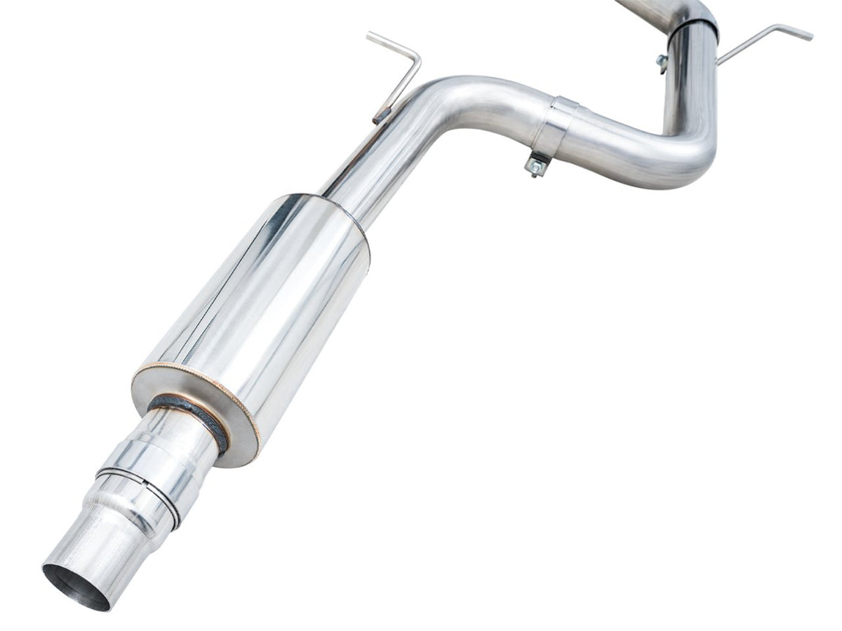 AWE 2022 VW GTI MK8  Track Edition Exhaust - Diamond Black Tips - 3020-33658