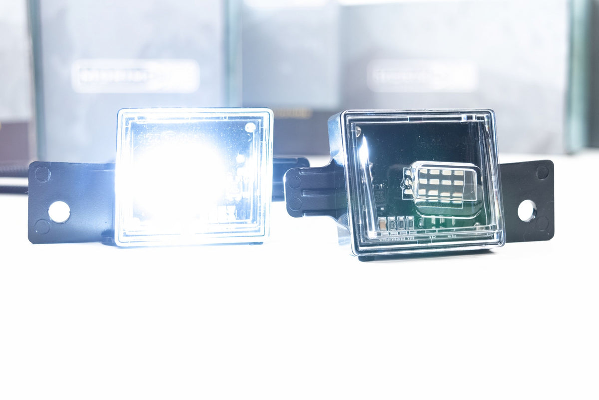 Morimoto - XB LED License Plate Lights: Chevrolet Silverado (14-18 / Set) - LF71207
