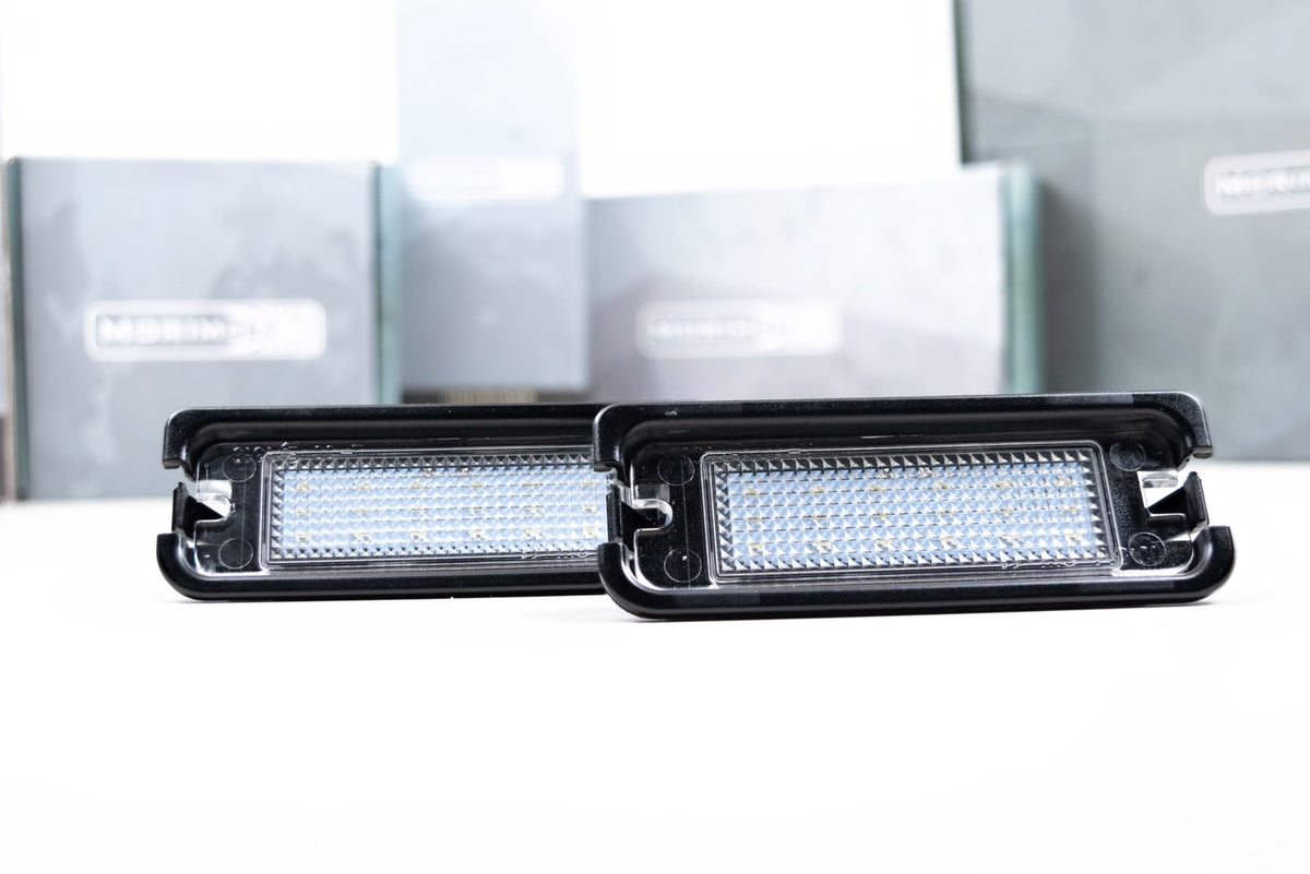 Morimoto - XB LED License Plate Lights: Ford Mustang (15-20 / Set) - LF7910