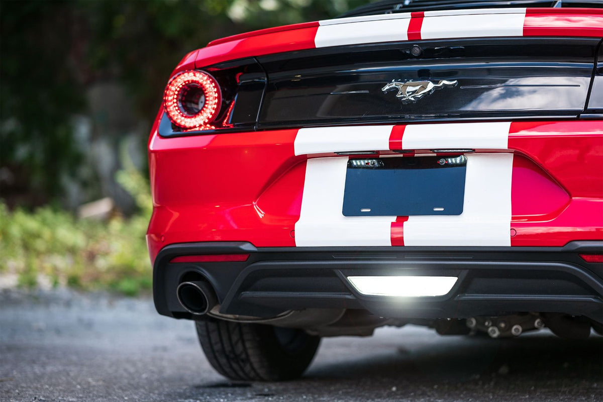 Morimoto - XB LED License Plate Lights: Ford Mustang (15-20 / Set) - LF7910