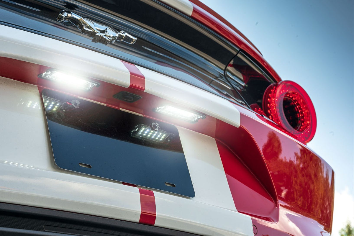 Morimoto - XB LED License Plate Lights: Ford Mustang (15-20 / Set) - LF7910