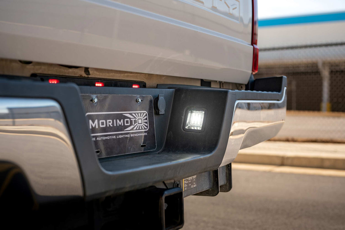 Morimoto - XB LED License Plate Lights: Ford Super Duty (17-22 / Set) - LF7925