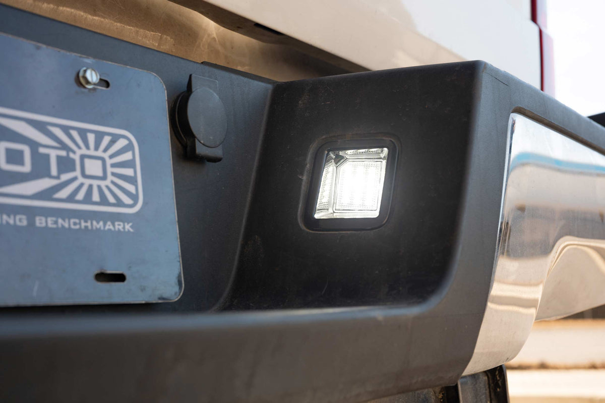 Morimoto - XB LED License Plate Lights: Ford Super Duty (17-22 / Set) - LF7925