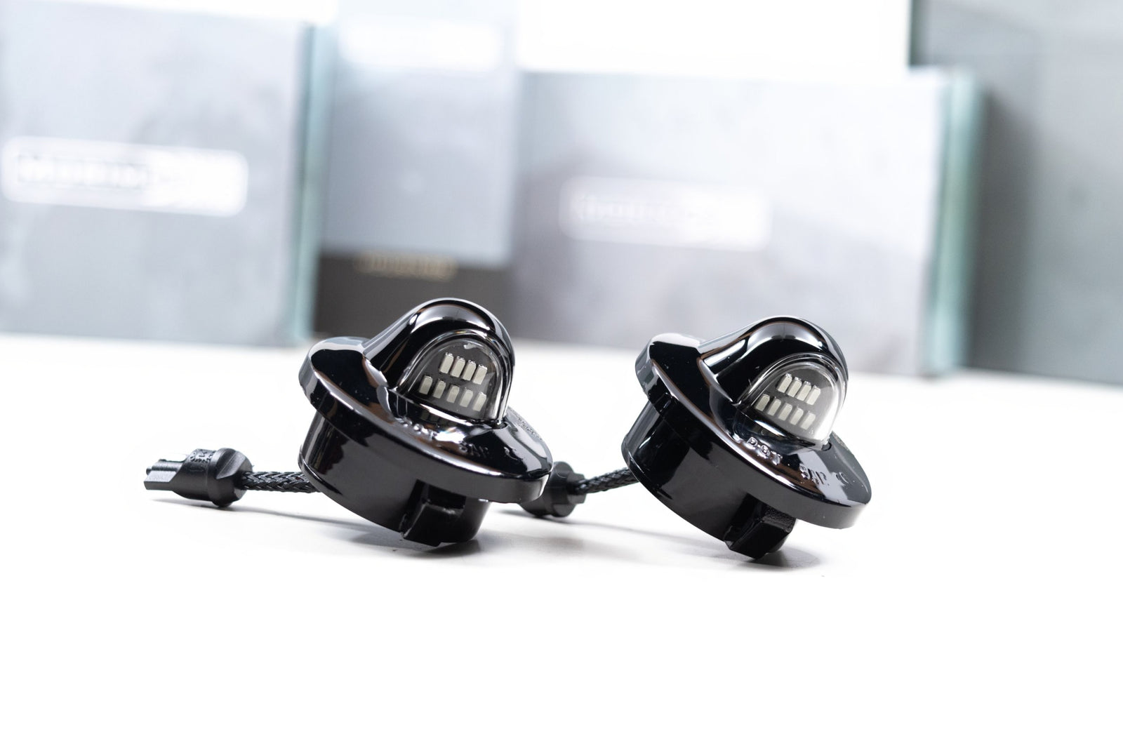 Morimoto - XB LED License Plate Lights: Ford Trucks (90-16 / Set) - LF7915