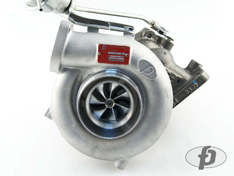 Forced Performance Mitsubishi Evo 9 Red XR57SR Turbo Journal Brg Black Turbine Housing (D/S Only) - 2007160-0502010