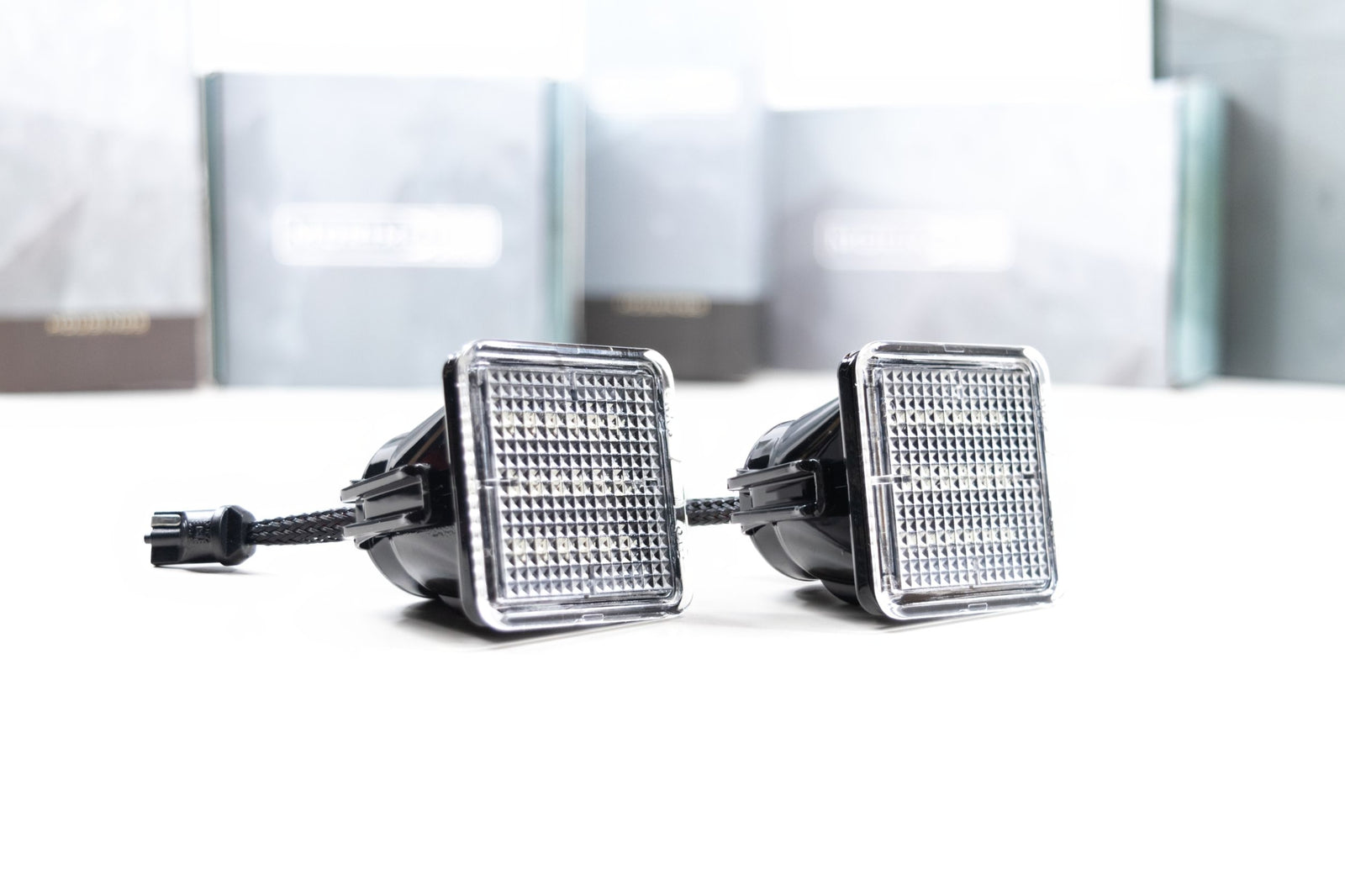 Morimoto - XB LED License Plate Lights: Toyota Tacoma / Tundra (Set) - LF7725