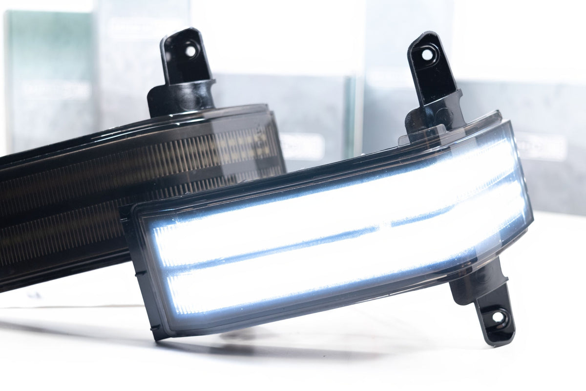 Morimoto - XB LED Side Mirror Lights: Silverado/Sierra 1500/HD (14-18 / Set) - LF71209DS-1