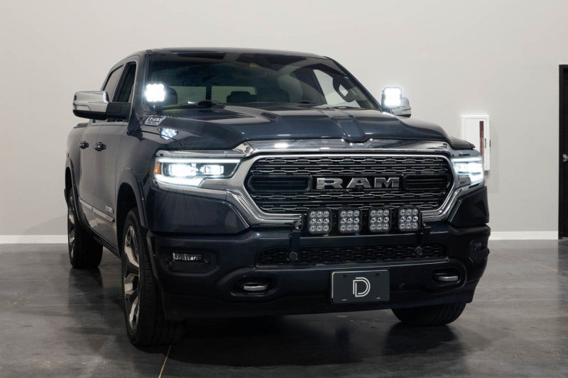 Diode Dynamics Stage Series Ditch Light Kit for 2019-Present Ram C2 - Pro White Combo - DD7597 for 2019-2024 Ram 1500 - insta