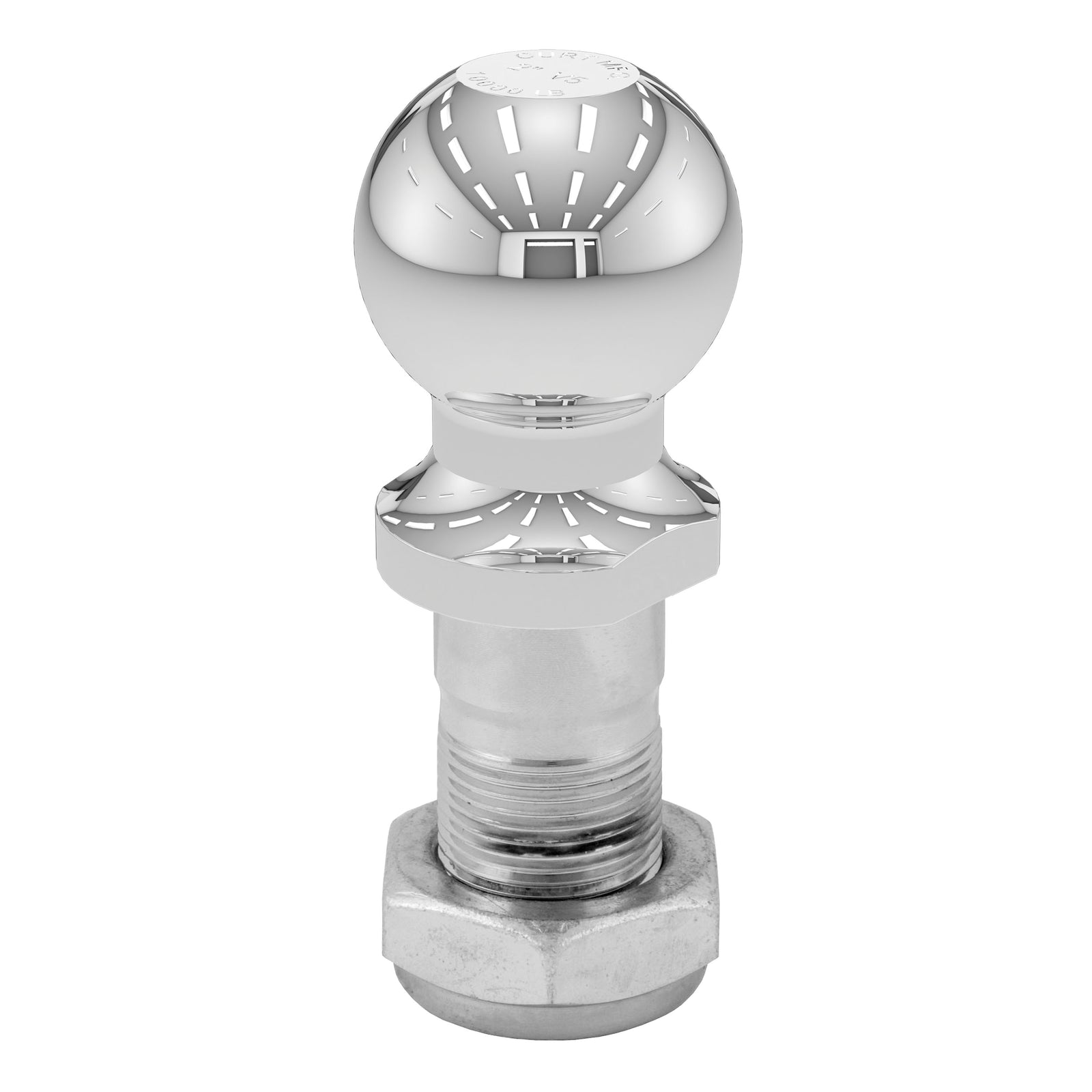 CURT 48820 Replacement 2-Inch Pintle Hitch Ball, 10,000 lbs, 1-1/4-Inch Shank Diameter