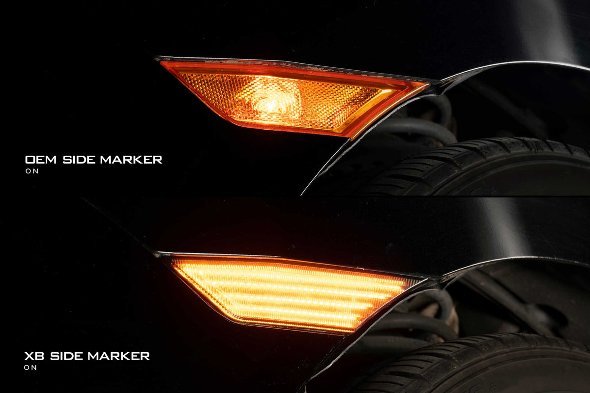 Morimoto - XB LED Bumper Side Markers: Honda Civic (16-21 / Set) - LF71110D-1