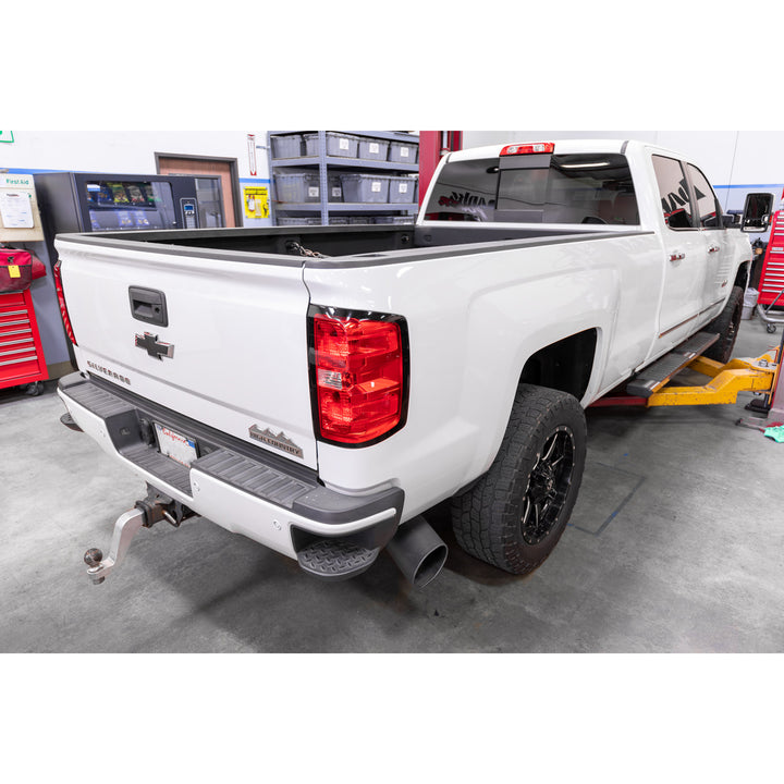 Banks Power 11-15 Chevrolet Silverado 6.6L LML 5in Monster Exhaust w/ SideKick S/S Black Tip - 48998-B