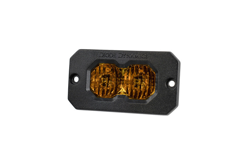 Diode Dynamics C2 2.0 Max Yellow Combo/Driving Flush ABL (Single) - DD8131S