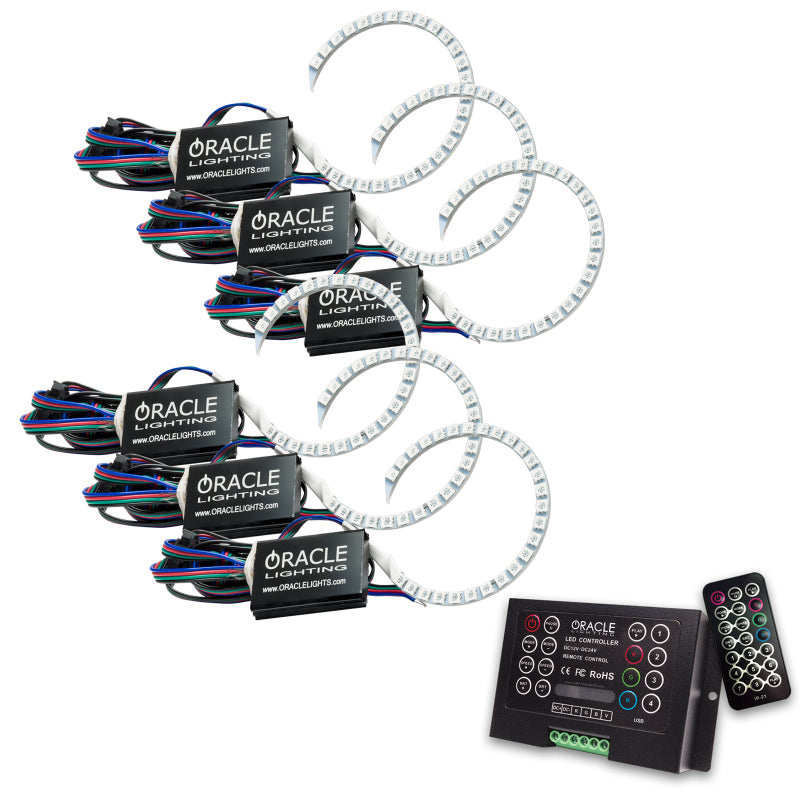 Oracle Mazda 3 04-09 Halo Kit - ColorSHIFT w/ 2.0 Controller SEE WARRANTY - 2421-333