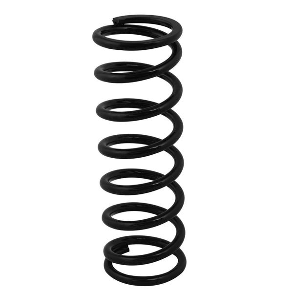 QA1 2-1/2in ID High Travel Spring - 12in Length x 350lbs/in - Black Powder Coated - 12HT350B by QA1 - front view