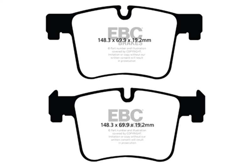 EBC 14+ BMW 228 Coupe 2.0 Turbo ATE calipers Greenstuff Front Brake Pads - DP22105
