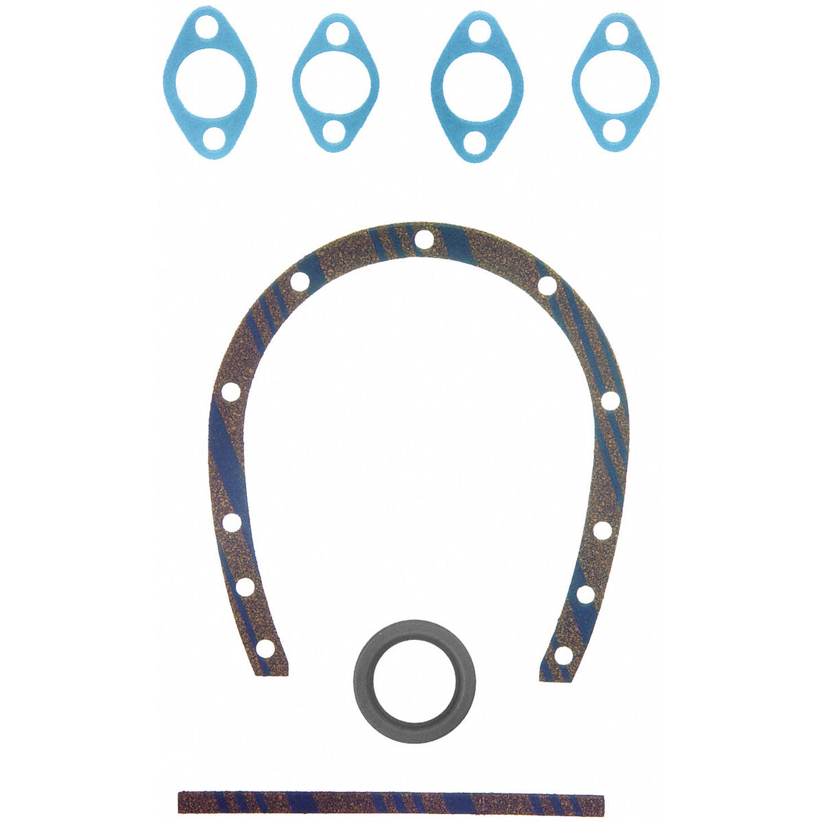 Fel-Pro TCS 5367-1 Engine Timing Cover Gasket Set - TCS53671 - front view