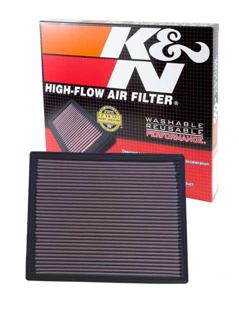 K&N 99-04 Jeep Grand Cherokee 4.0/4.7L Drop In Air Filter - 33-2139