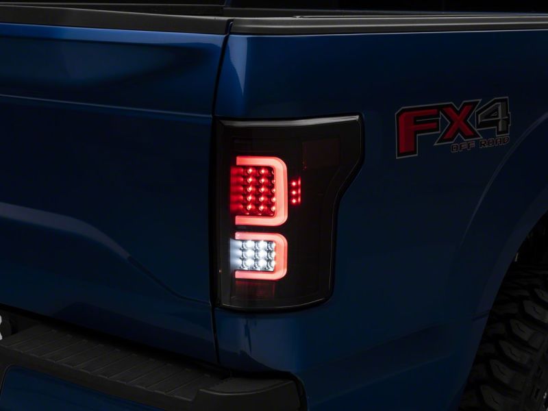 Raxiom 15-17 Ford F-150 G3 LED Tail Lights- Blk Housing (Clear Lens) - T542836