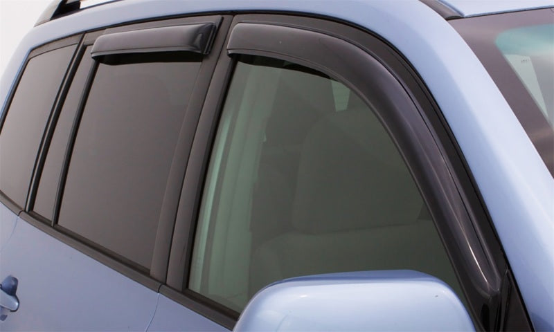 AVS 17-22 Nissan Kicks Ventvisor Outside Mount Window Deflectors 4pc - Smoke - 94729