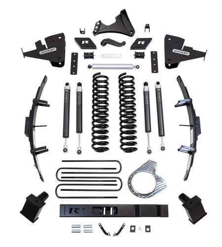 ReadyLift Suspension - Ford Sd 8.5'' Falcon Shocks Radius Drops - 49-27850