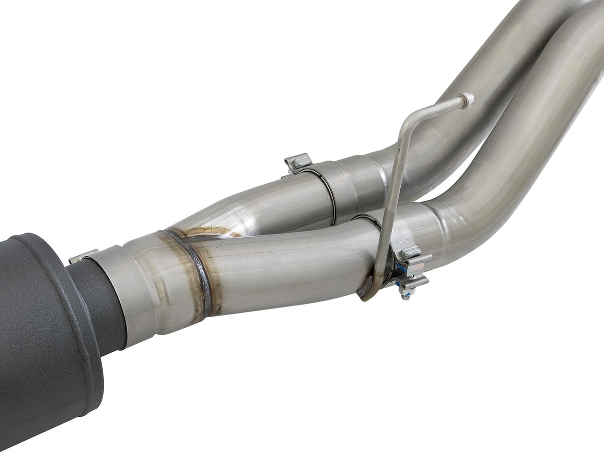 aFe MACH Force-Xp Cat-Back Exhaust w/Dual Hi-Tuck Tips 17-18 Ford F-150 Raptor V6-3.5L (tt) - 49-33095