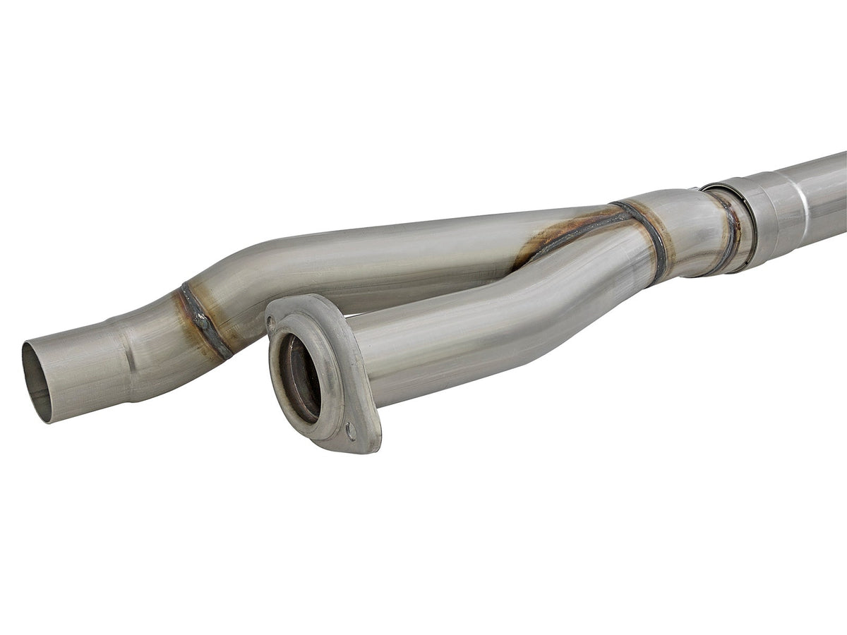 aFe MACH Force-Xp Cat-Back Exhaust w/Dual Hi-Tuck Tips 17-18 Ford F-150 Raptor V6-3.5L (tt) - 49-33095