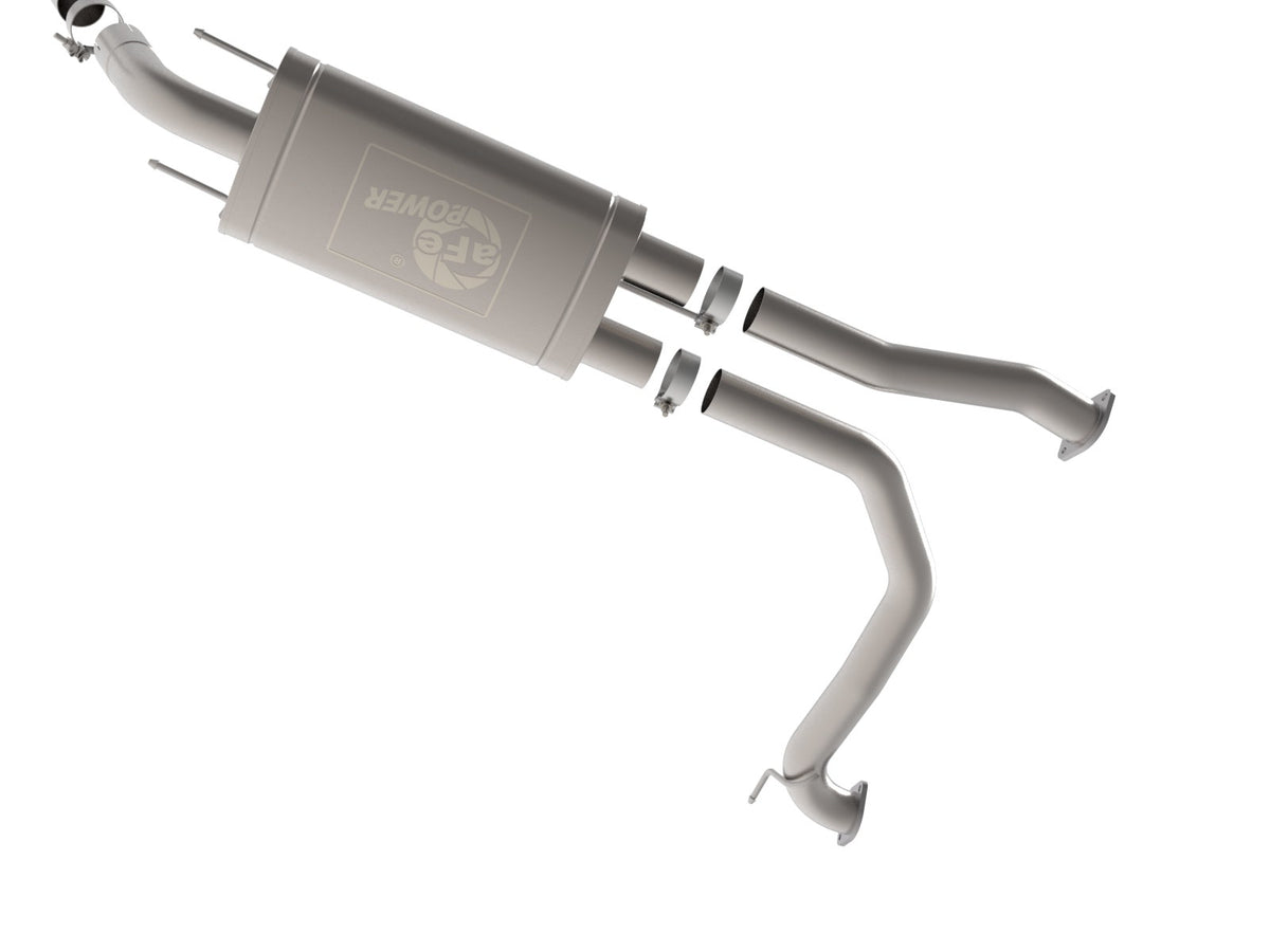 aFe Vulcan Series 3in Stnless Steel Cat-Back Hi-Tuck Exhaust System Nissan Armada 25-26 V6-3.5L(tt) - 49-36142