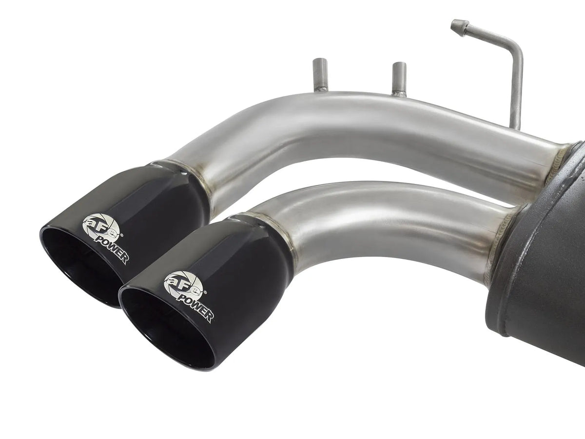 aFe MACH Force-Xp 2-1/2in 304 SS Axle Back Exh w/BlackTips 14-16 BMW 228i (F22/23) L4-2.0L (t) N20 - 49-36346-B