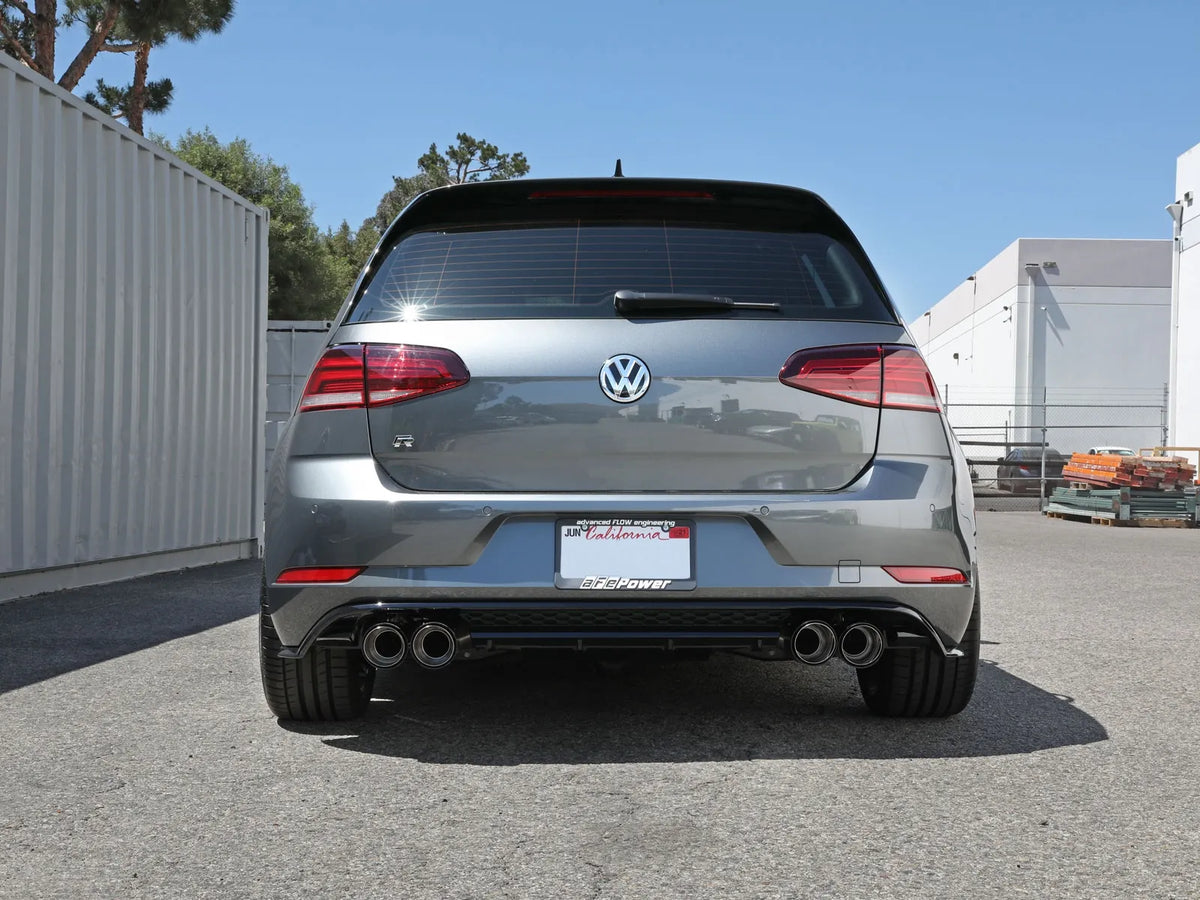 afe POWER MACH Force-Xp 15-19 Volkswagen Golf R L4-2.0L(T) 304 SS Cat-Back Exhaust System - Carbon