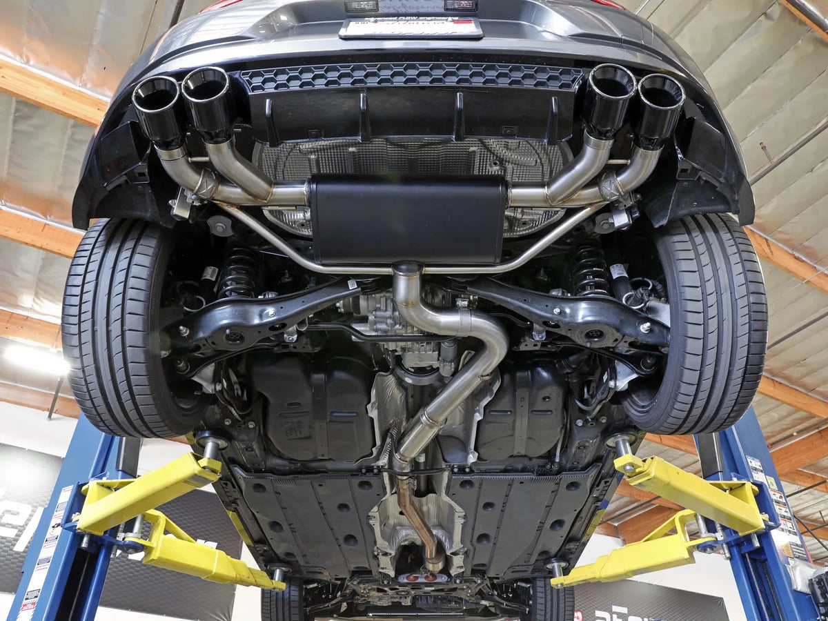 afe POWER MACH Force-Xp 15-19 Volkswagen Golf R L4-2.0L(T) 304 SS Cat-Back Exhaust System - Polished - 49-36430-P