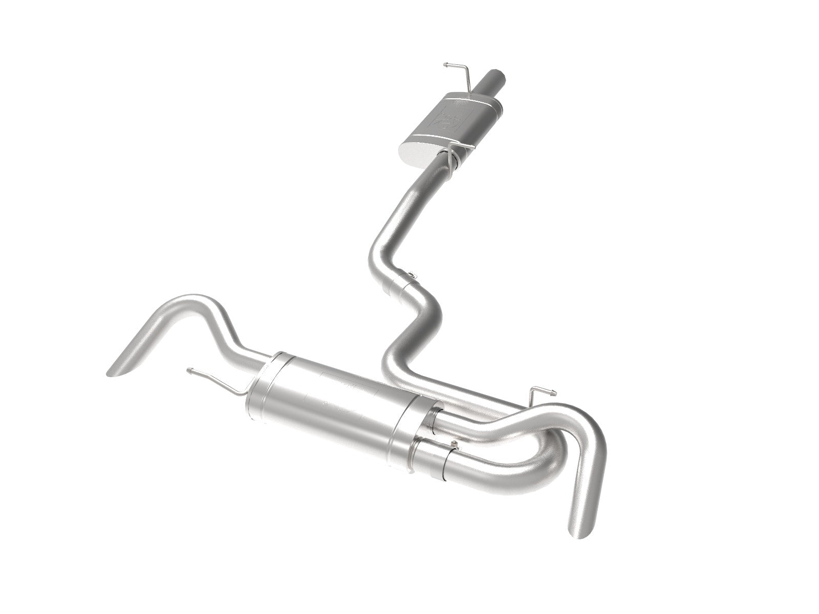 aFe 18-23 Volkswagen Atlas L4 2.0L/V6 3.6L MACH Force-Xp 3in to 2-1/2in SS Hi-Tuck Cat-Back Exhaust - 49-36452