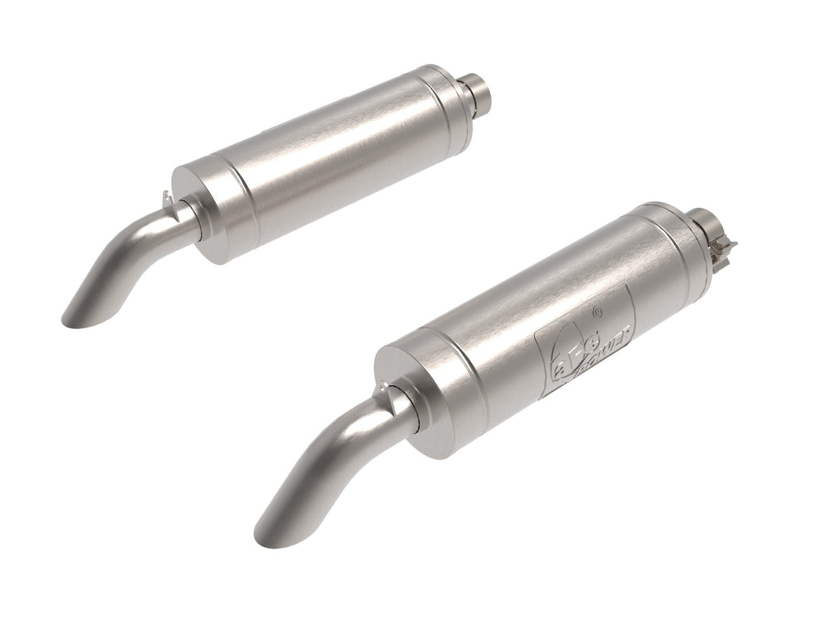aFe 02-08 Mercedes-Benz G500 L6-3.0L (tt) Vulcan Series 2.5in 304 SS  Cat-Back Exhaust System - 49-36501